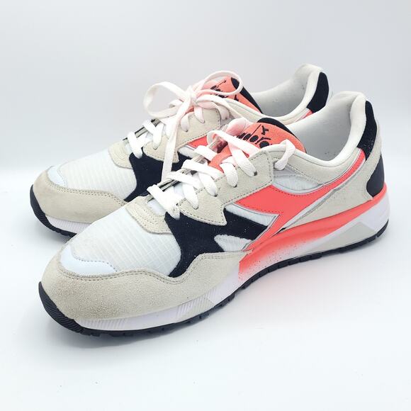 Diadora White Black Red running  mens size 11 main image 6